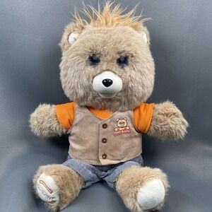 Teddy Ruxpin 2017 Animated Storytelling Bear Bluetooth LCD Eyes Works see VIDEO
